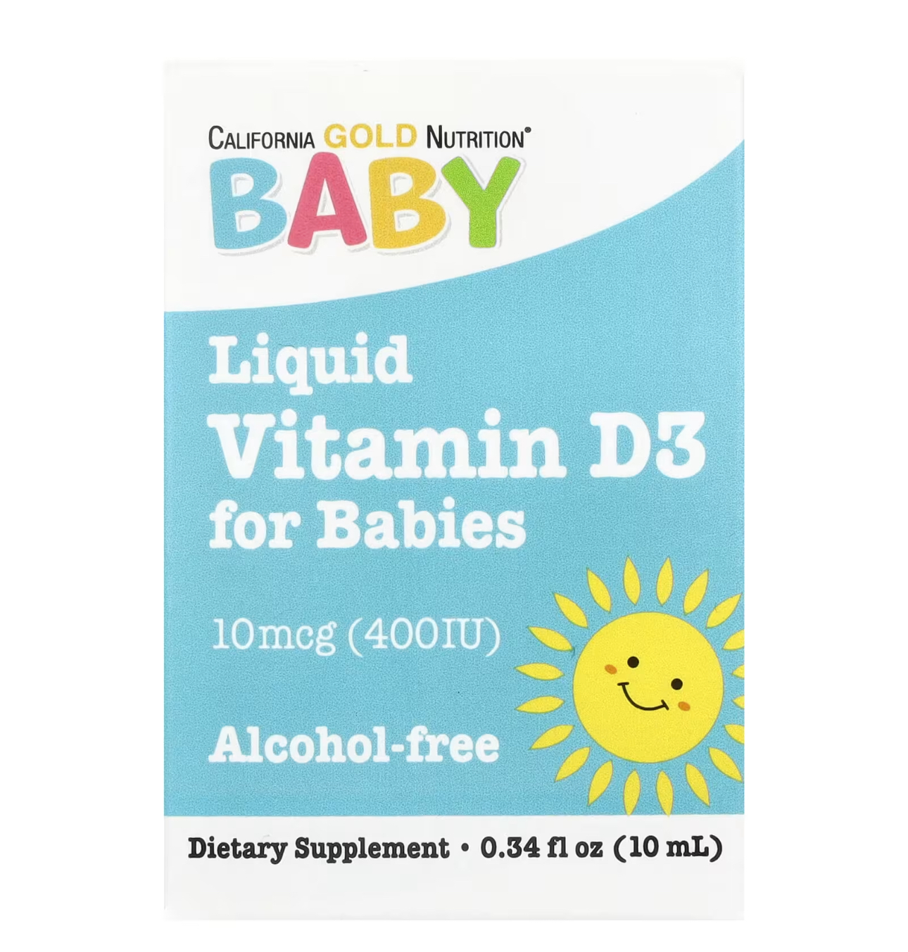 Витамин D3 для детей от California Gold Nutrition
