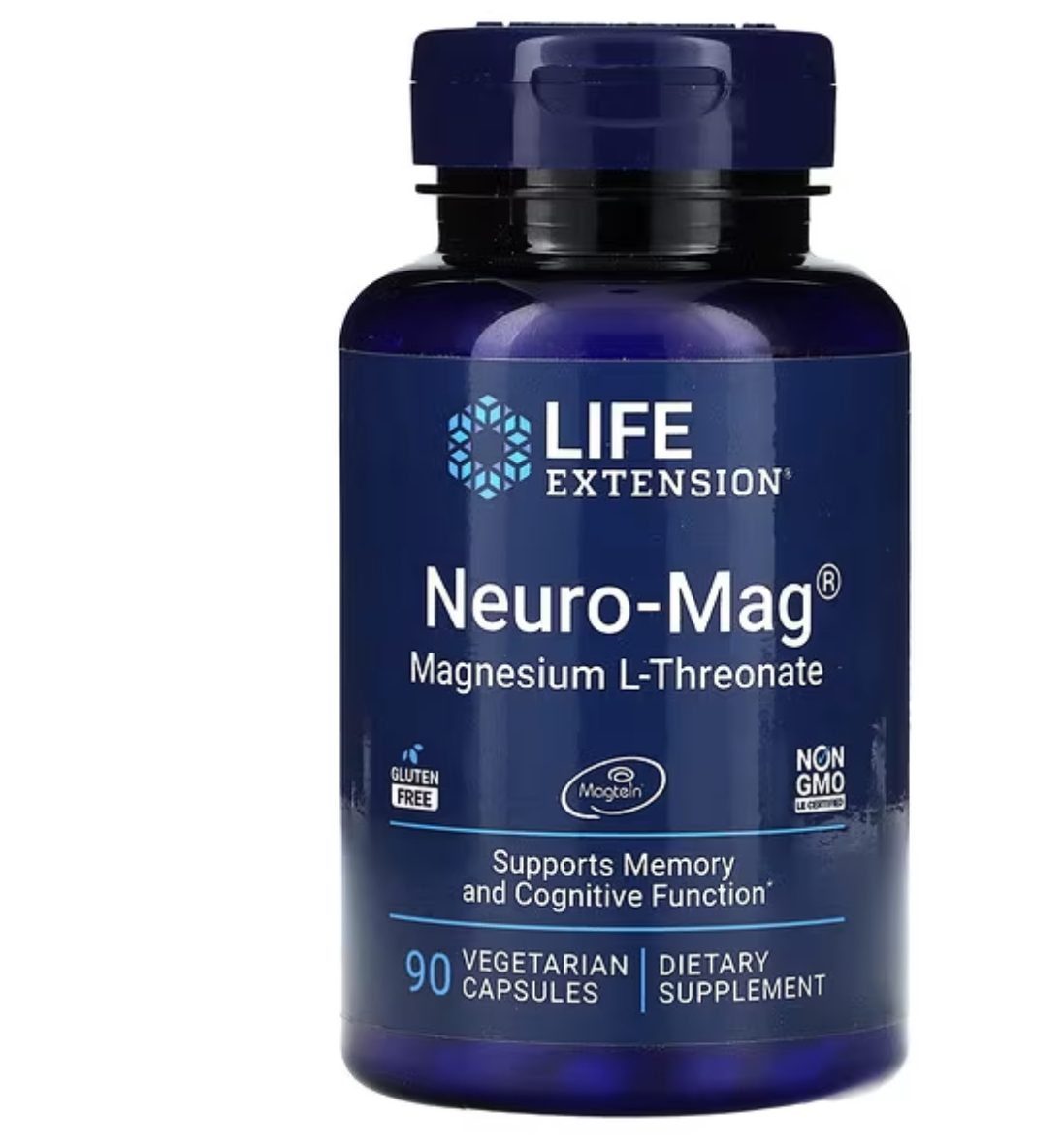 LIFE EXTENSION, NEURO-MAG, Магний л-треонат, 90 капсул