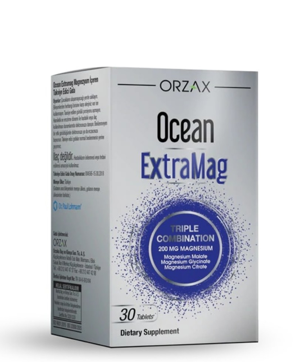 ORZAX, ExtraMag, магний комплекс, 60 таблеток