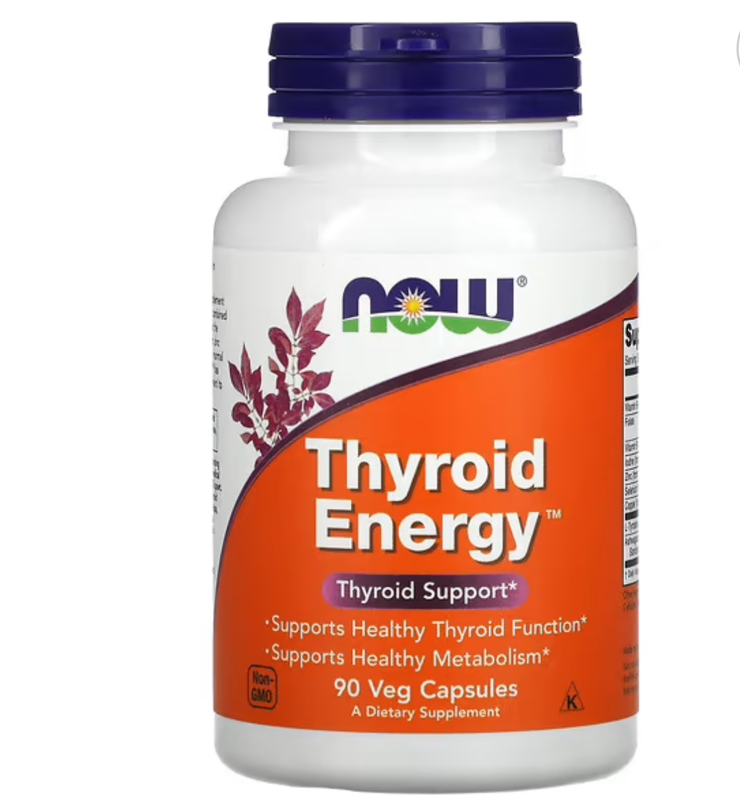 NOW FOODS, Thyroid Energy, йод, комплекс для щитовидной железы, 90 капсул