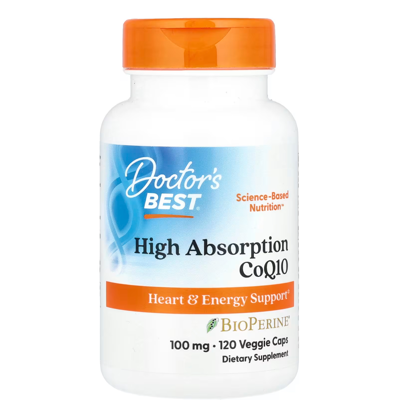 Doctors BEST, Коэнзим Q10, 100 мг, 120 капсул