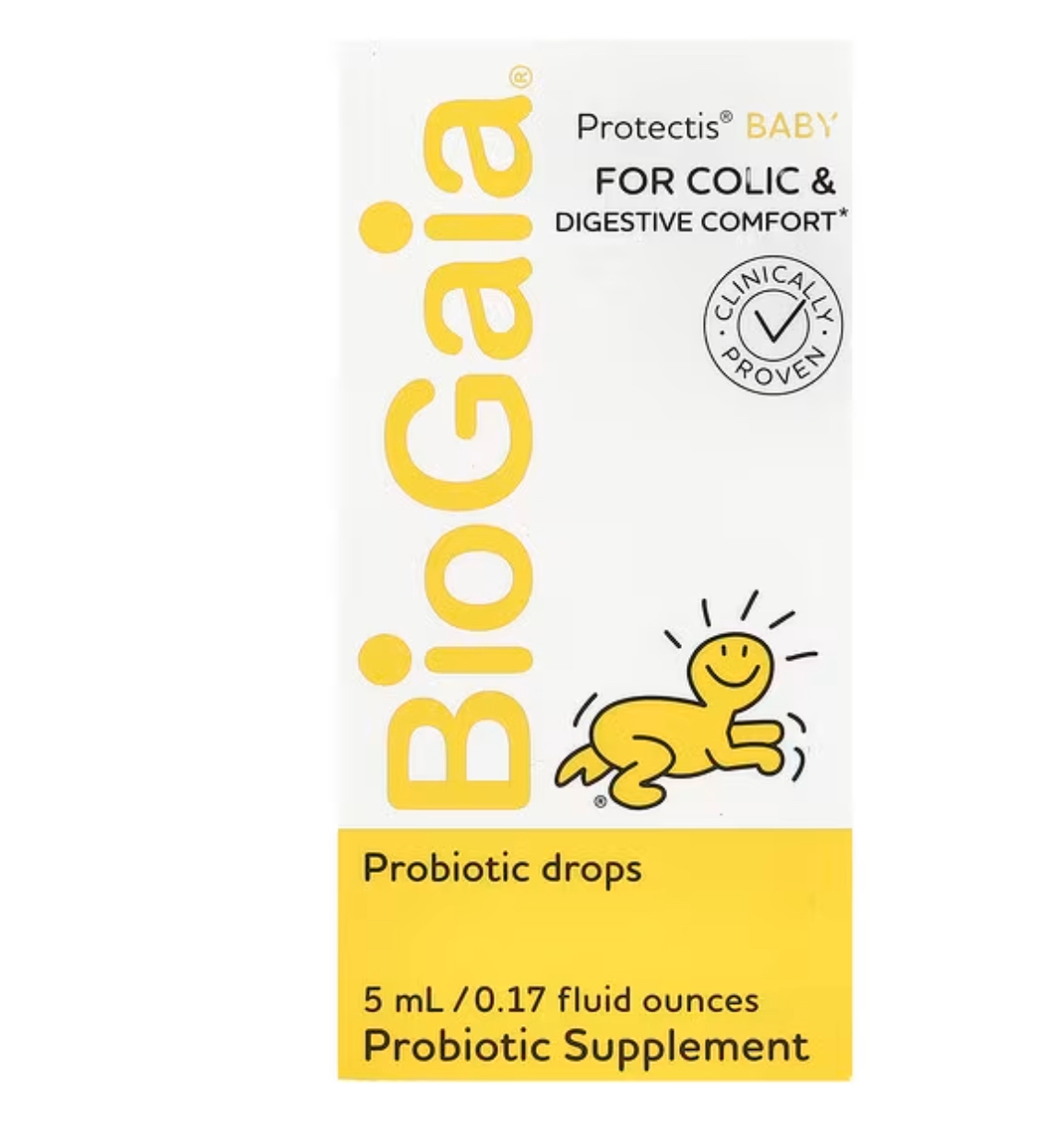 Protektis baby, Пробиотик в каплях Биогая(BioGaia), 5ml