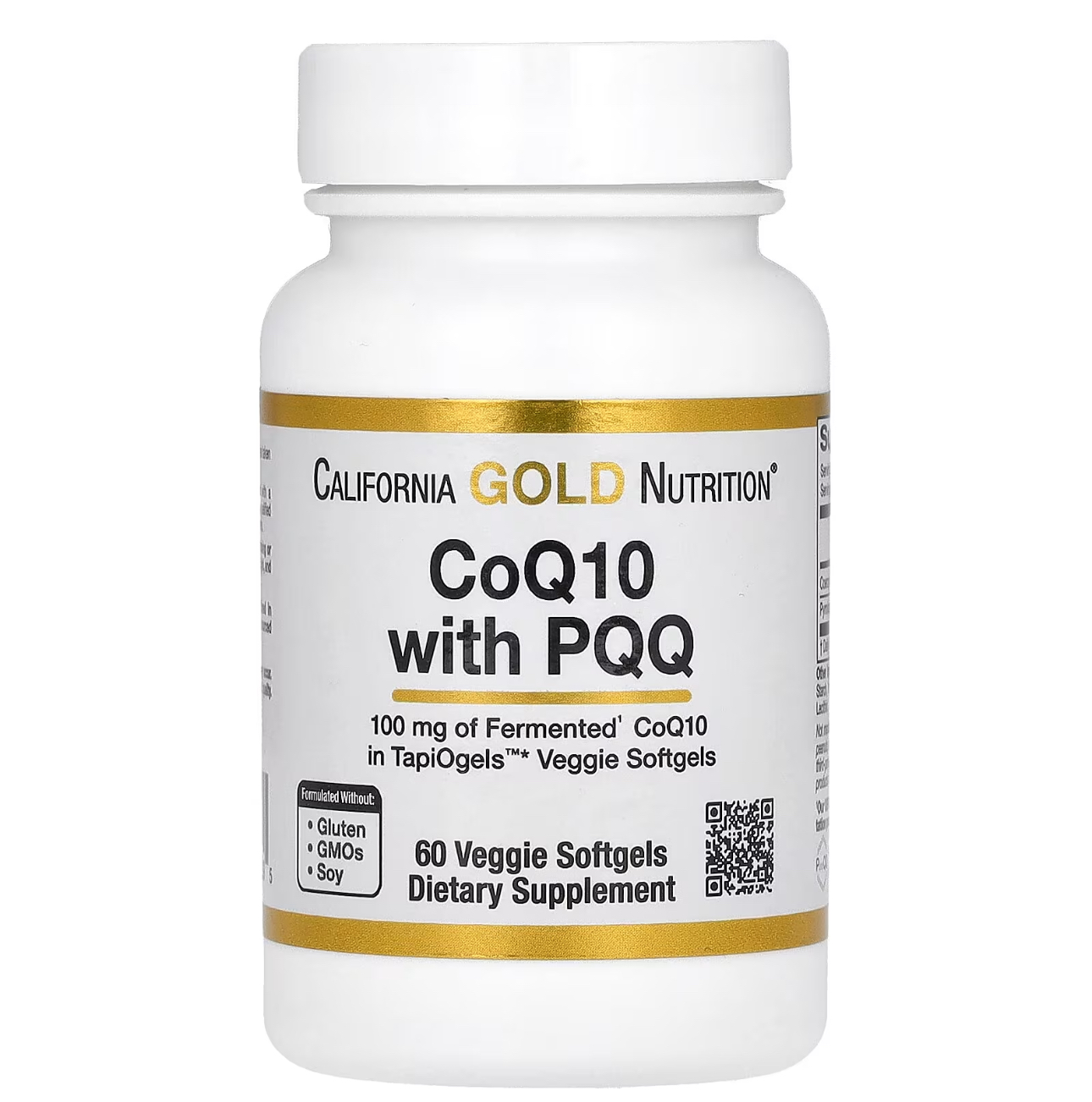 California GOLD Nutrition, CoQ10 with PQQ, 60 капсул