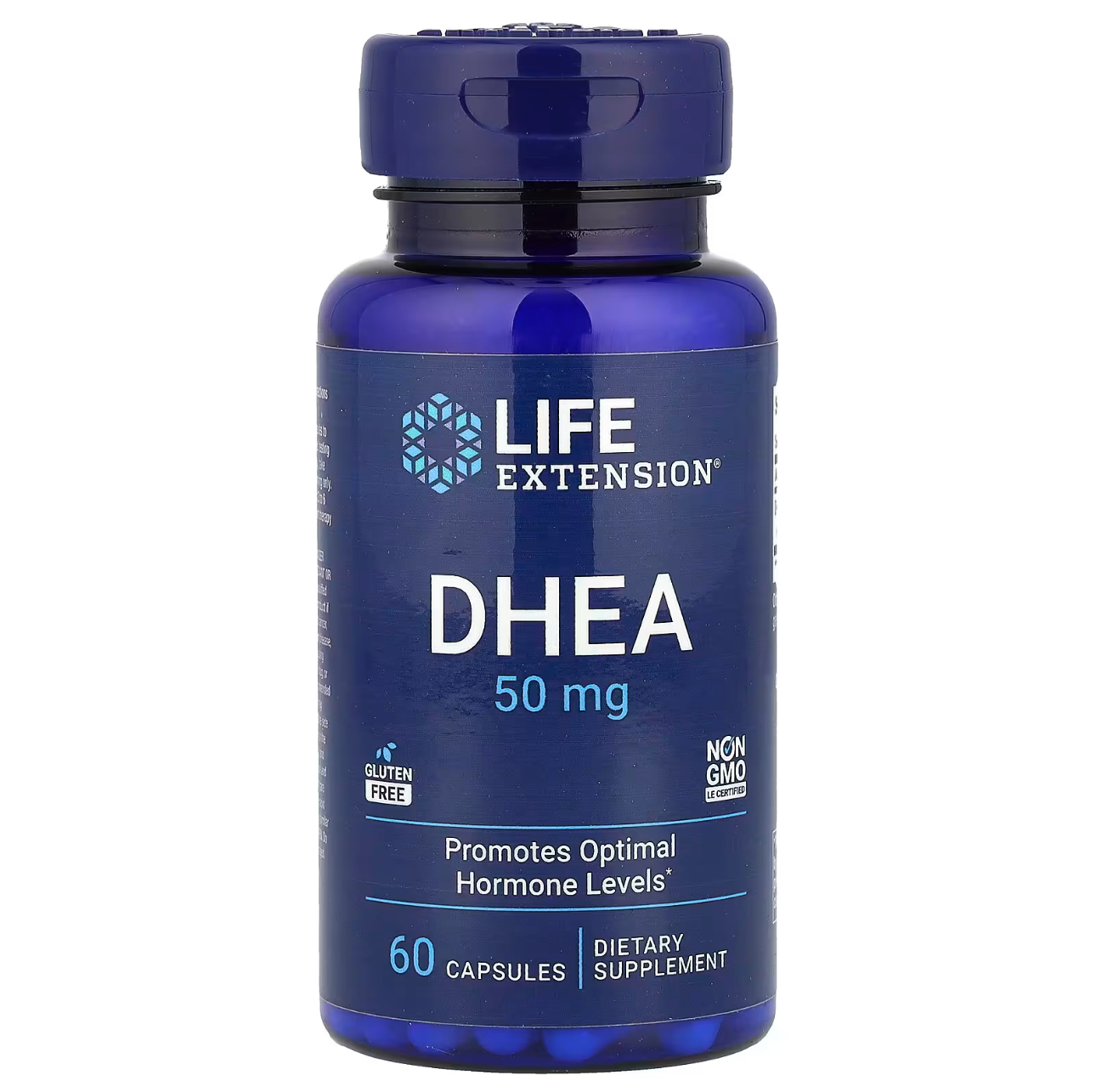 Life extension, DHEA 50 мг, 60 капсул