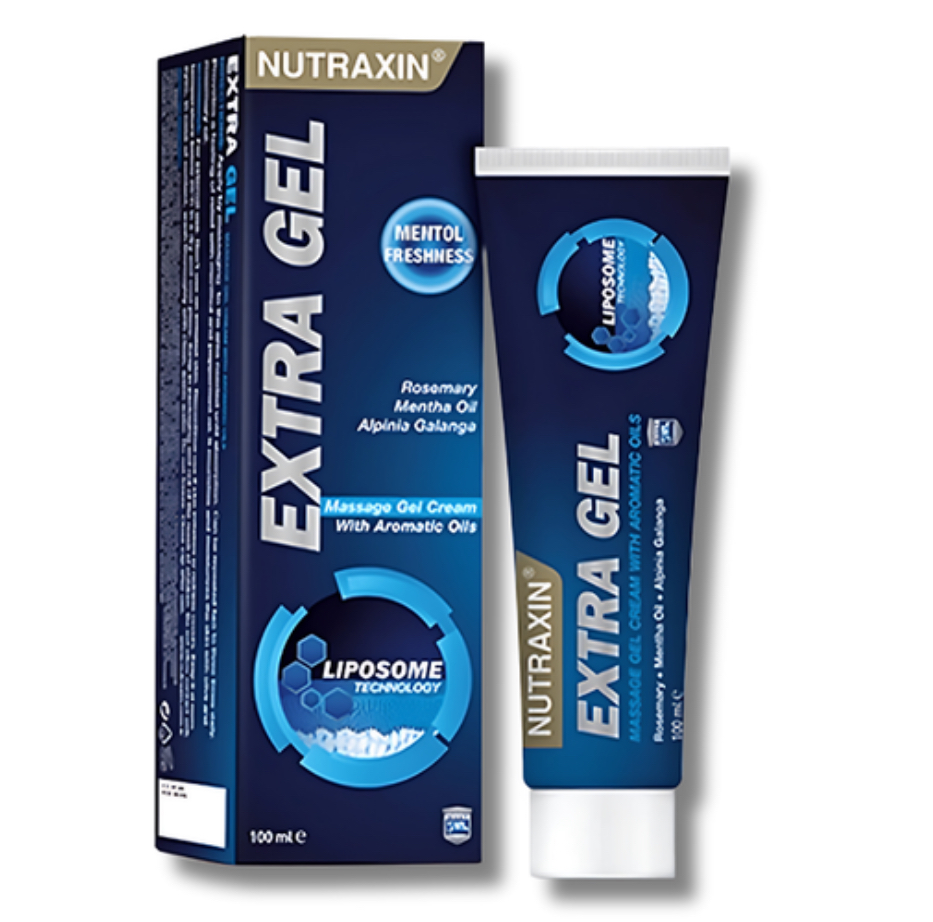 NUTRAXIN, Extra gel, массажный, обезболивающий гель для суставов. 100 мл