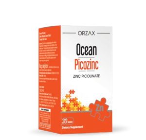 Orzax, Цинк пиколинат, 15 мг, 30 таблеток