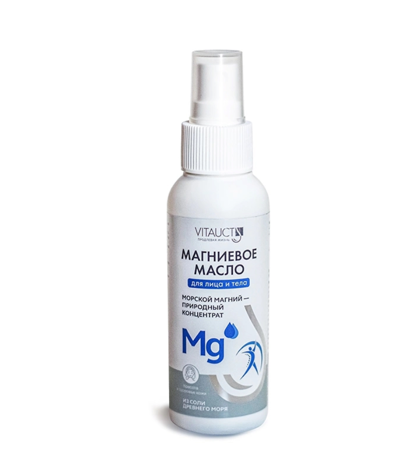 Vitauct, Магниевое масло, из соли древнего моря, 100 мл