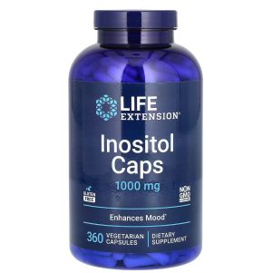 Life extension, мио инозитол, 1000 мг, 360 капсул