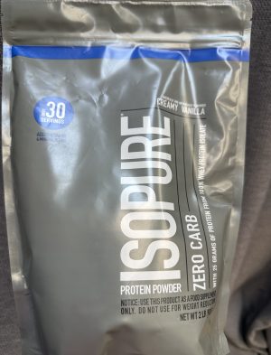 Isopure, Протеин изолят без углеводов, 30 порций по 25 гр