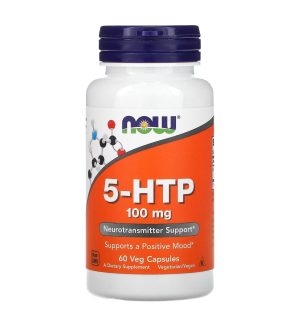 NOW, 5-HTP, 100 мг, 60 капсул