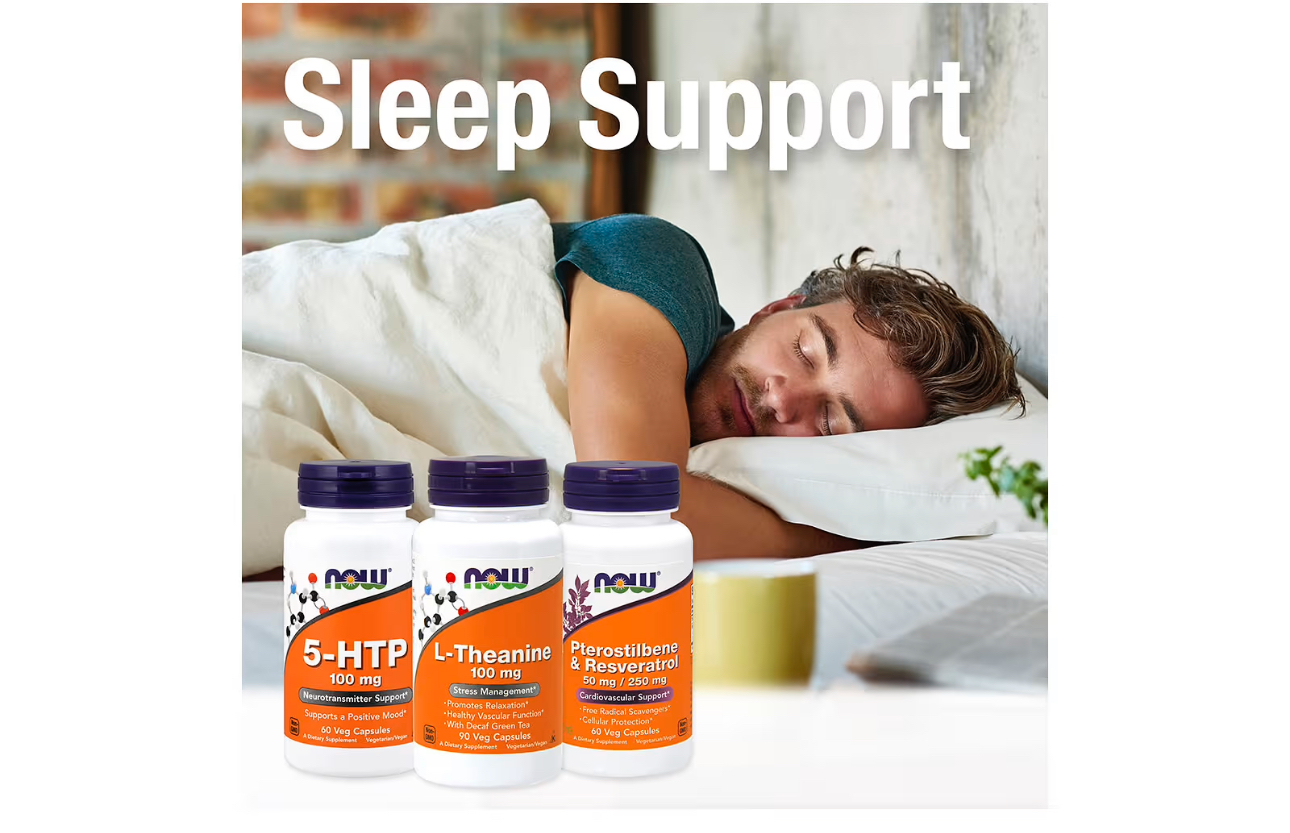 NOW, 5-HTP, 100 мг, 60 капсул