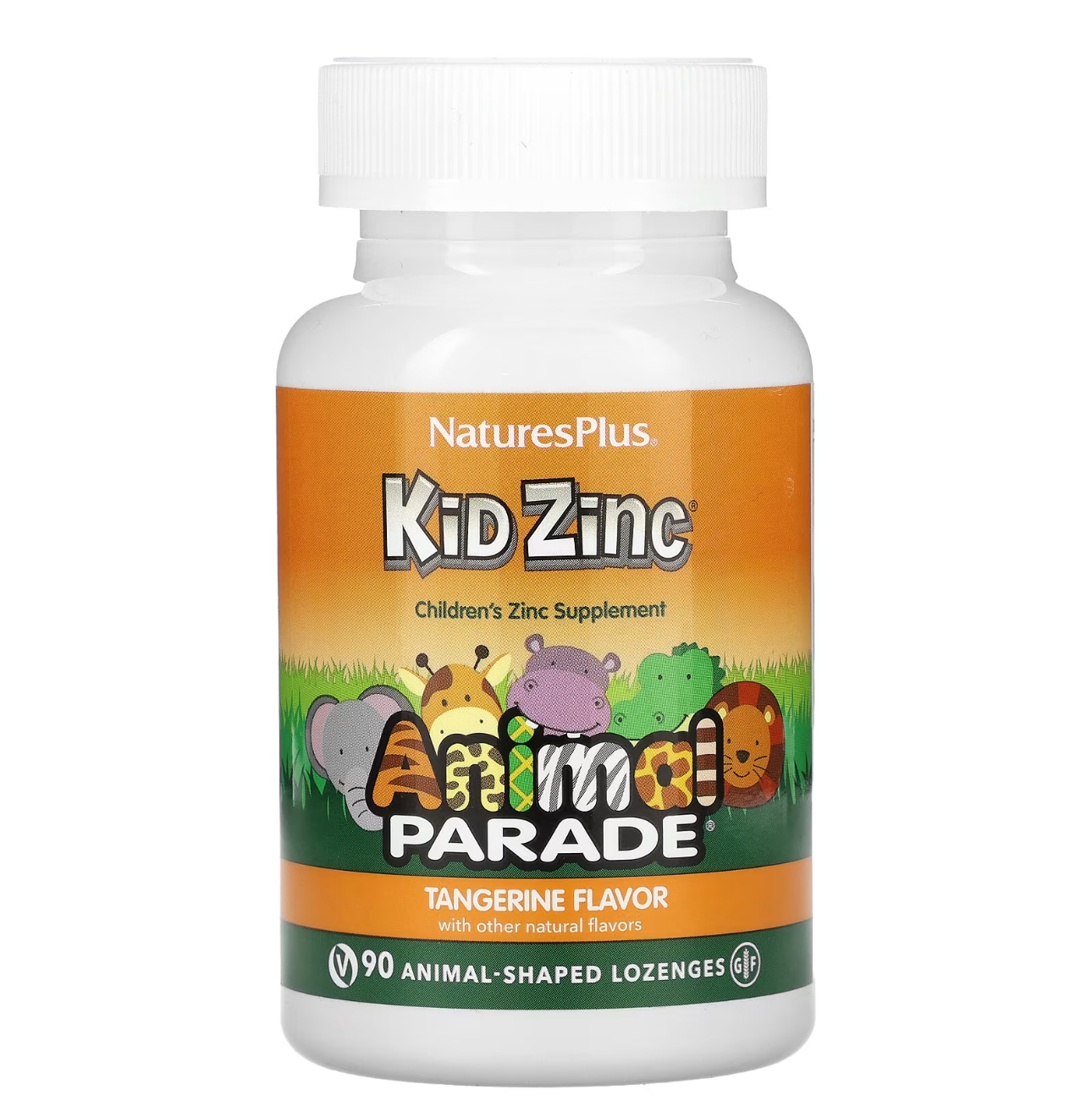 Natures Plus, Детский цинк в пастилках, 90 шт