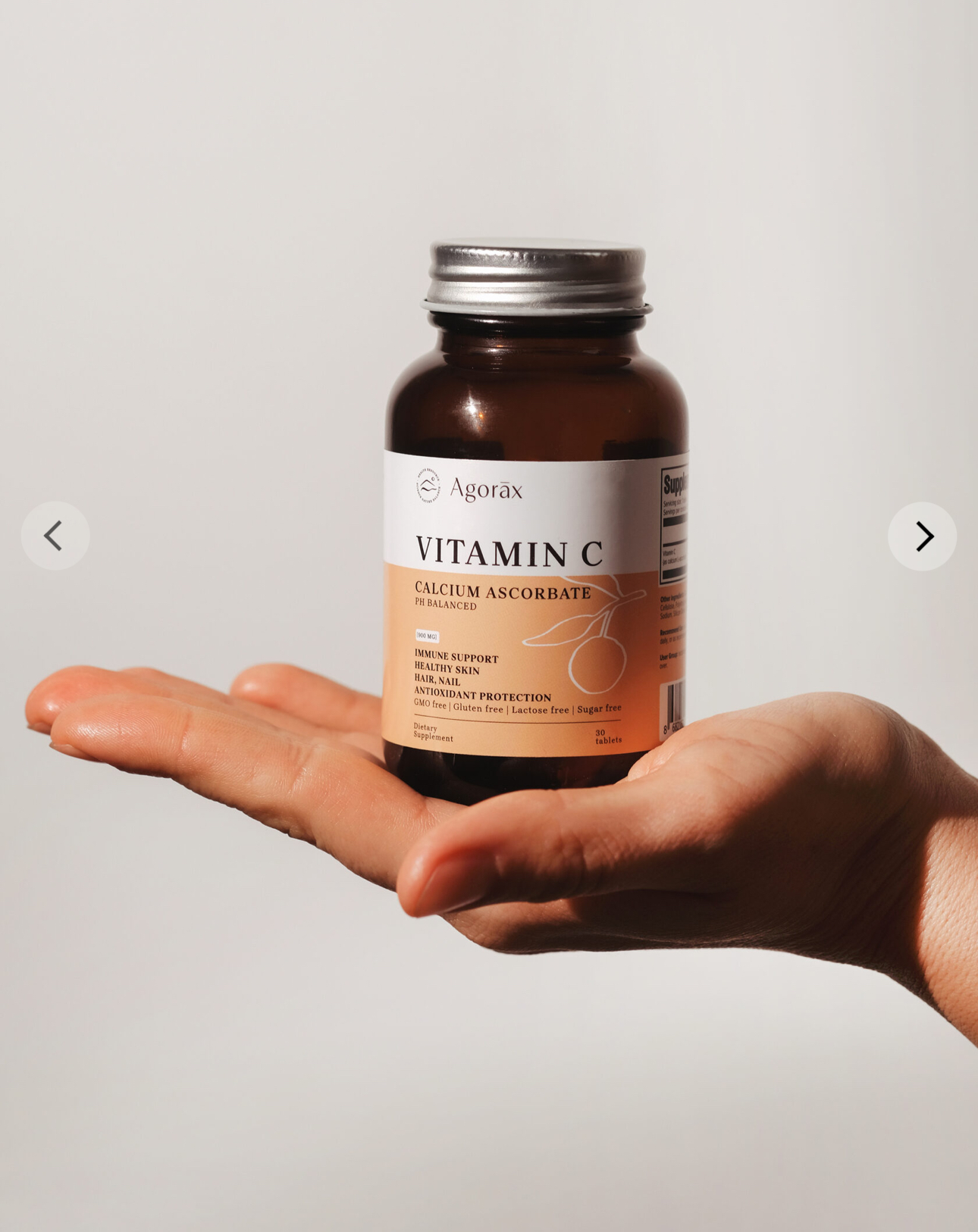 Agorax, Витамин С, 900 мг, 30 таблеток