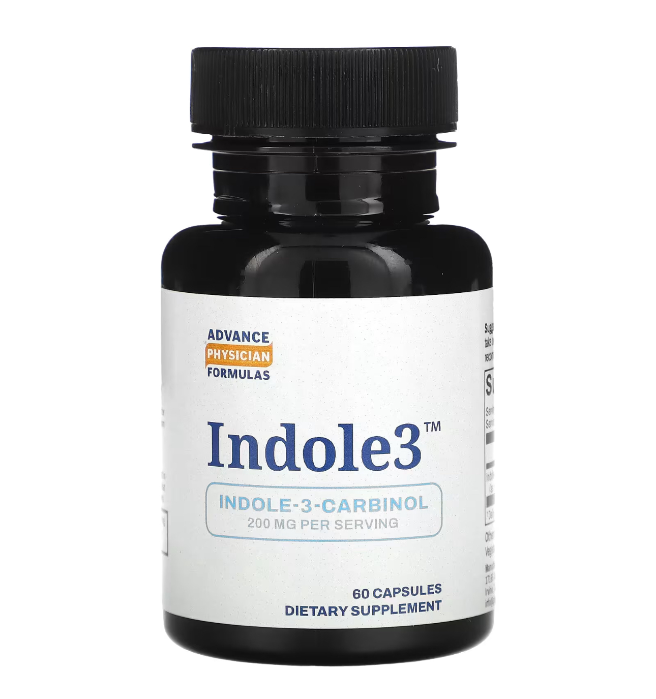 Abvance physician formulas, Индол 3 карбинол, 200 мг, 60 капсул
