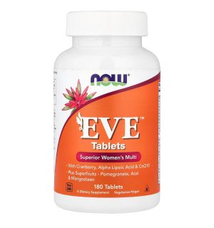 NOW, EVE, Женские мультивитамины, 180 таблеток