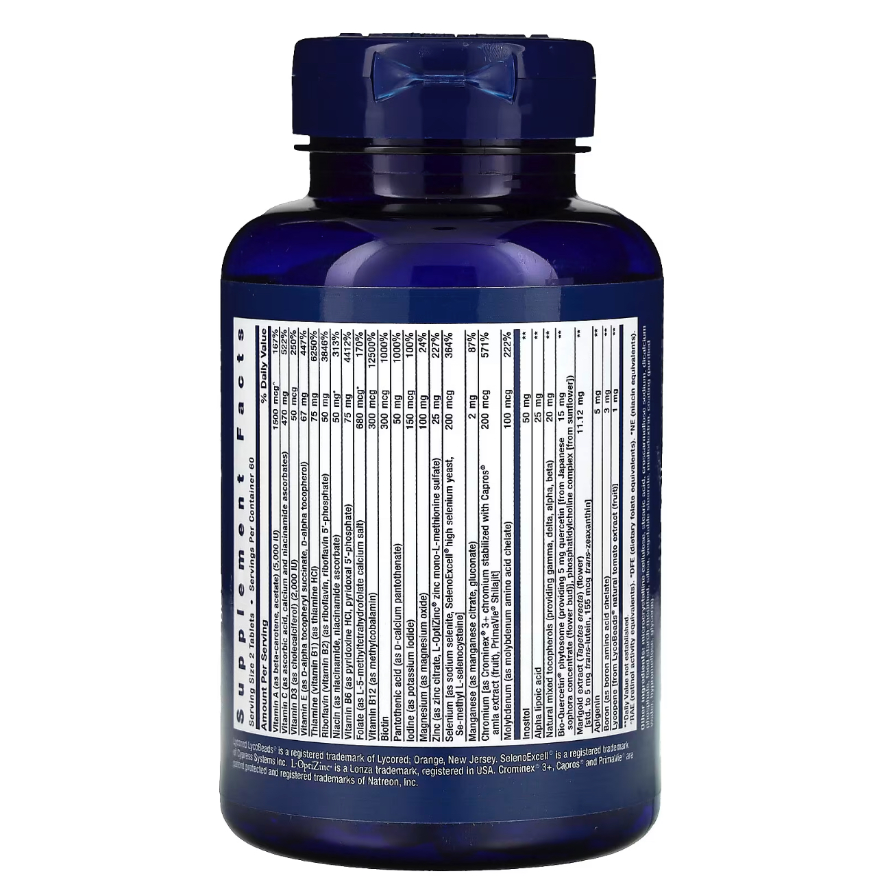 LIFE EXTENSION, TWO-per-day, мультивитамины, две таблетки в день, 120 таблеток