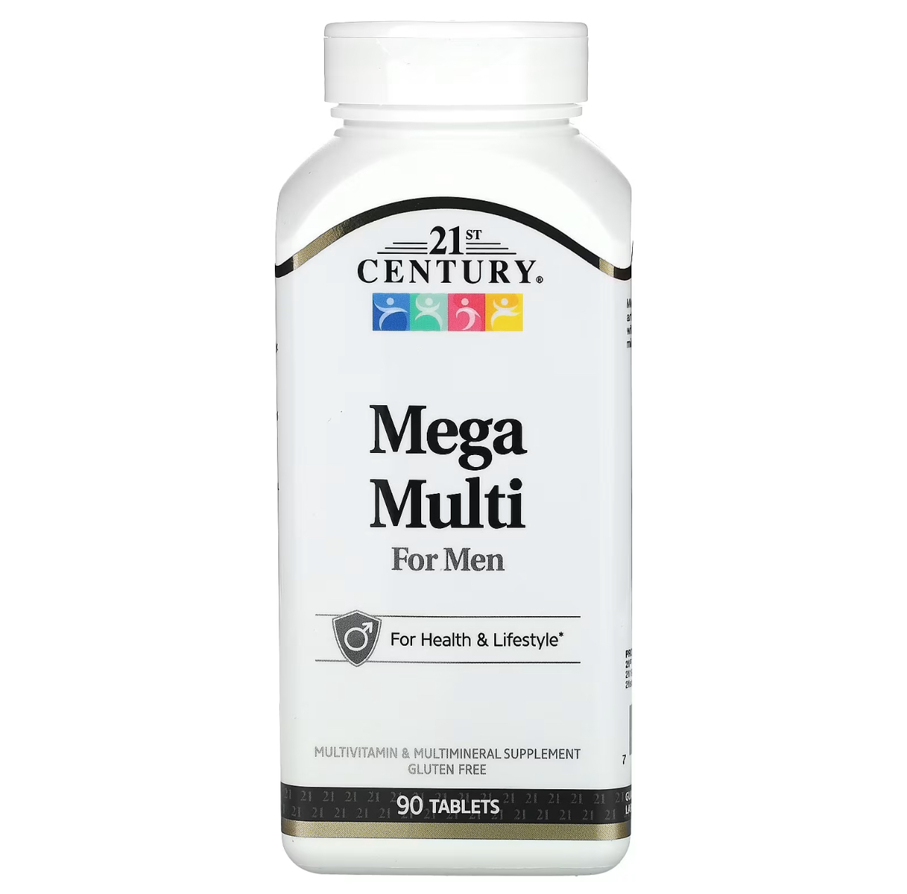 21 Century, Mega Multi, Мужские мультивитамины, 90 таблеток