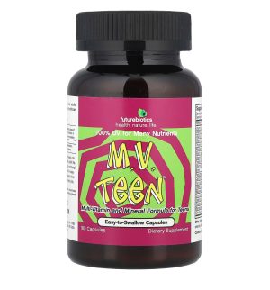 Futurebiotics, MV Teen, Мультивитамины для подростков, 180 капсул