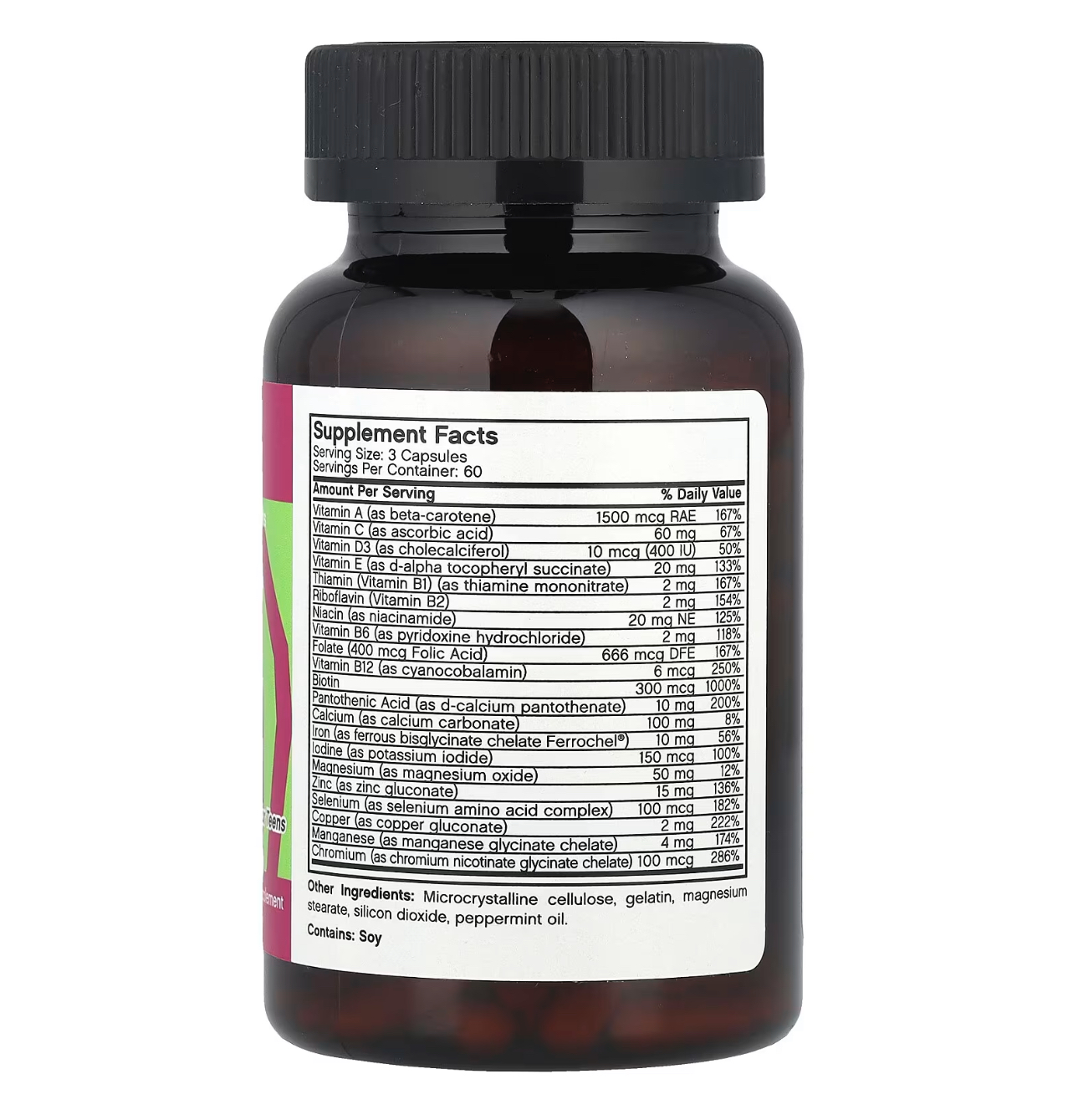 Futurebiotics, MV Teen, Мультивитамины для подростков, 180 капсул