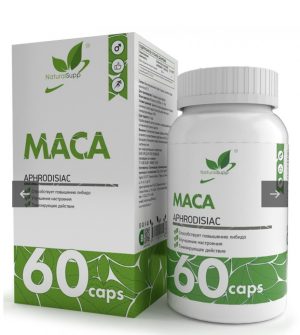 NATURAL SUPP, Maca, Мака перуанская. 500 мг, 60 капсул