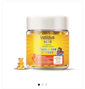 Validus Kids Cognizin Citicoline Жевательные конфеты 60