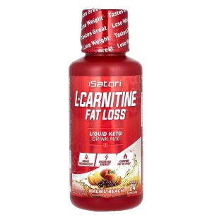 ISATORI, Л-Карнитин, 360 мл, 24 порции по 1500 гр. жидкий, разные вкусы