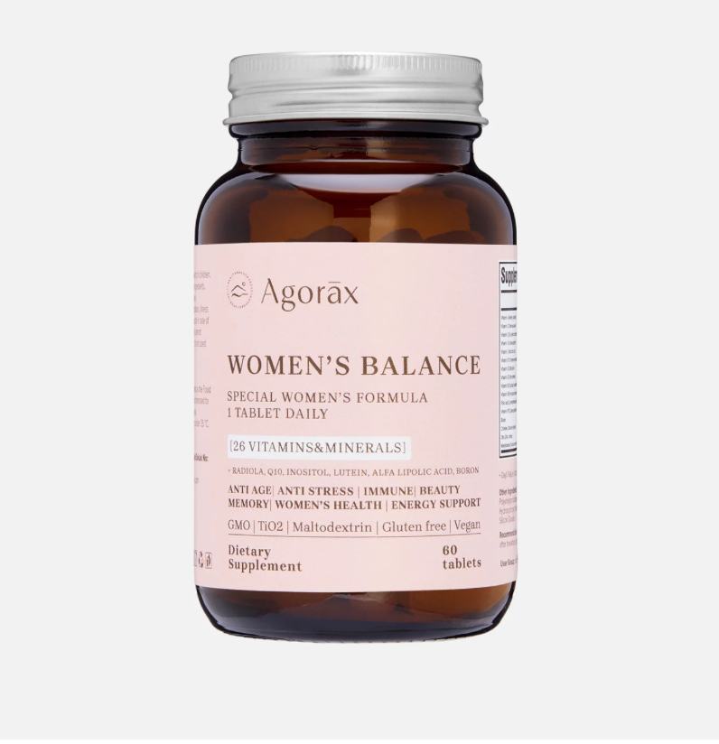 AGORAX, Женский комплекс, мультивитамины, 60 таблеток