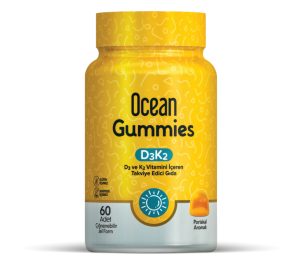 Orzax, ocean gummies, D3 K2, 1000 ме в 1 мармеладке, 60 шт