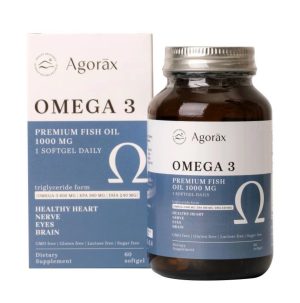 AGORAX, Омега 3, 600 мг, epa360/ dha240, 60 капсул