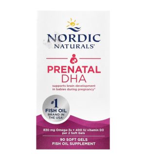 Nordic naturals, Prenatal DHA, ДГК для беременных, омега 3 для беременных, 90 капсул