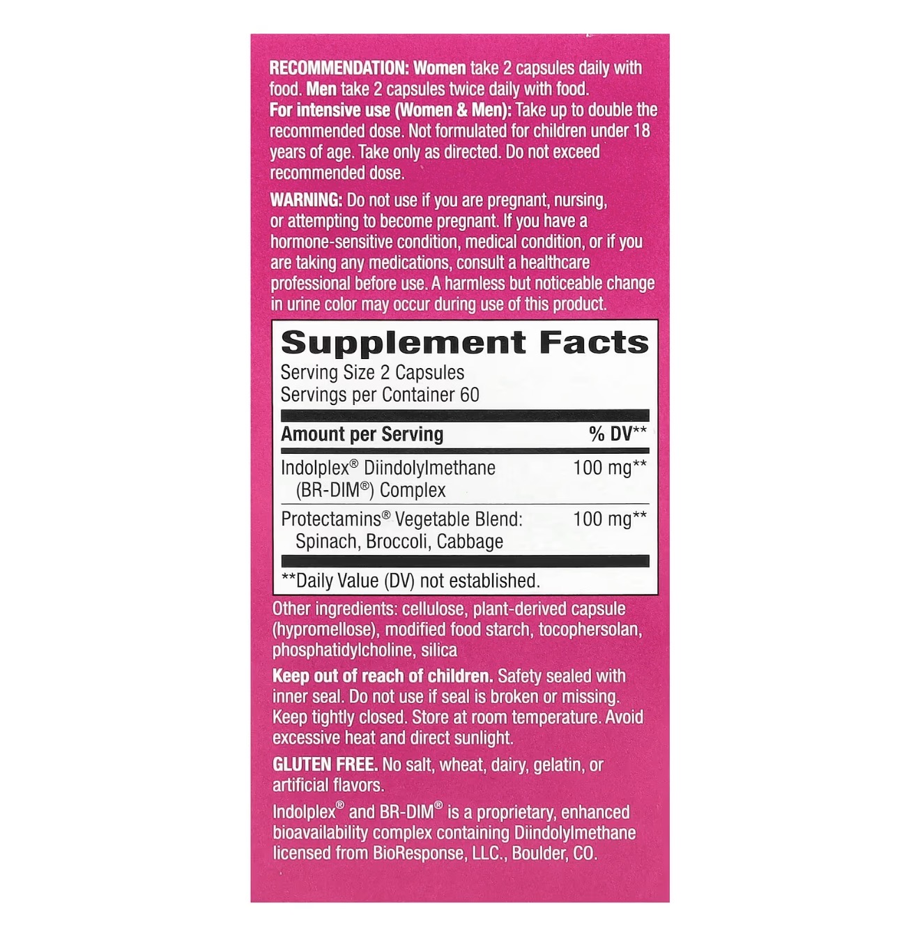 Natures Way, DIM PLUS, 100 мг, 120 капсул