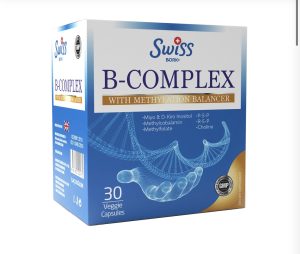 Swiss, B-complex, 30 капсул