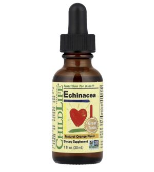CHILD LIFE, Эхинацея, 30 мл, со вкусом натурального апельсина.