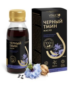 VITAUCT, Черный тмин, масло, 100 мл