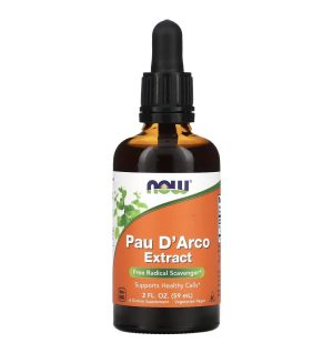 NOW, Пау Дарко, жидкий, 60 мл