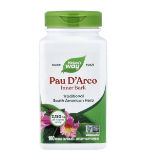 NATURES WAY, Пау Дарко, 180 капсул