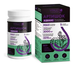 VITAUCT, Артишок адванс с лецитином, 250 мл