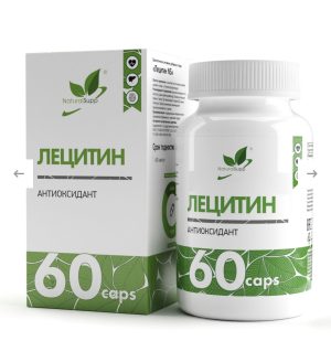 NATURAL SUPP, Подсолнечный лецитин, 60 капсул