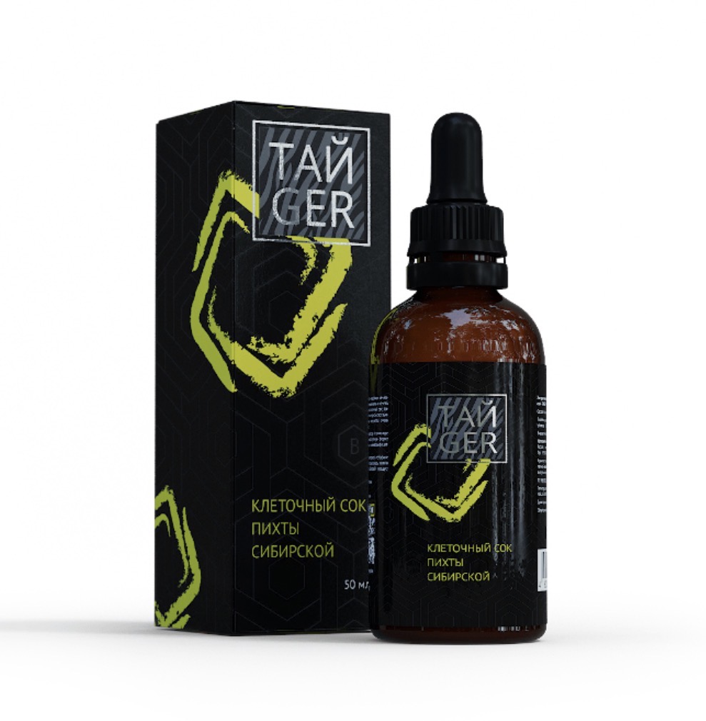 ТАЙGER, Клеточный сок пихты сибирской, 50 мл
