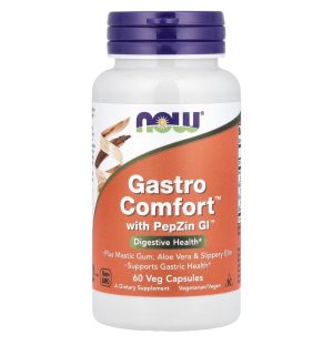 NOW, GASTROCOMFORT, Гастрокомфорт, 60 капсул
