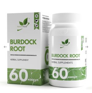 NATURAL SUPP, Лопух, экстракт, 500 мг, 60 капсул