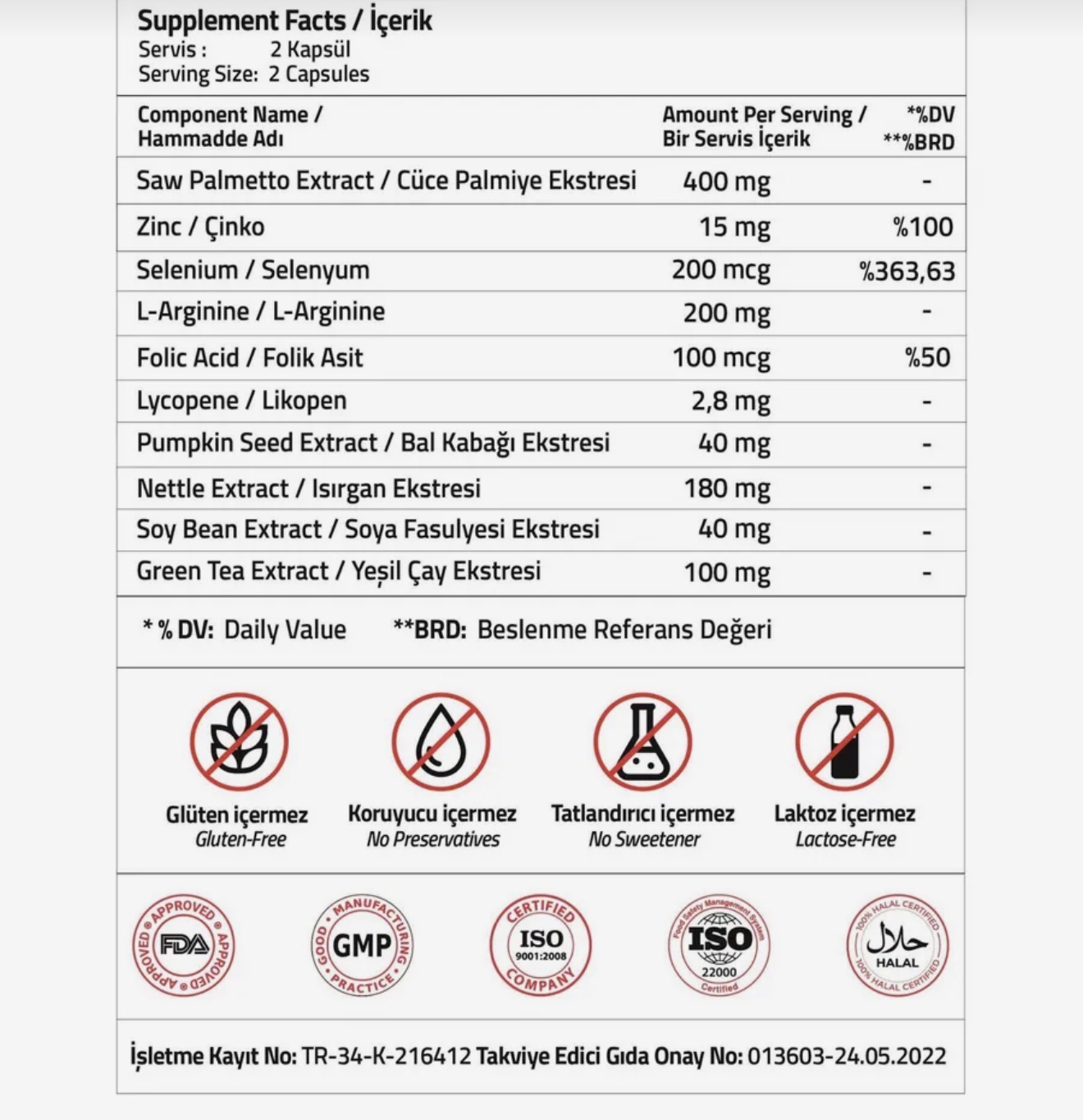 VALIDUS, Co пальметто, тыква, Аргенин, Ликопин, Для поддержки простаты и профилактики аденомы, 60 капсул