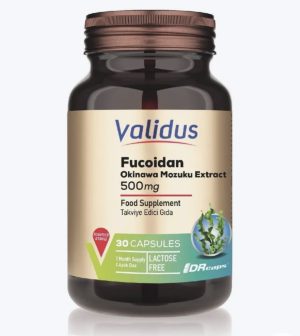 VALIDUS, Фукоидан, 500 мг, 30 капсул