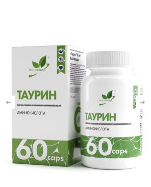NATURAL SUPP, Таурин, 700 мг, 60 капсул