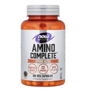 NOW SPORTS, Аминокомплекс, Aminocomplete, 120 капсул
