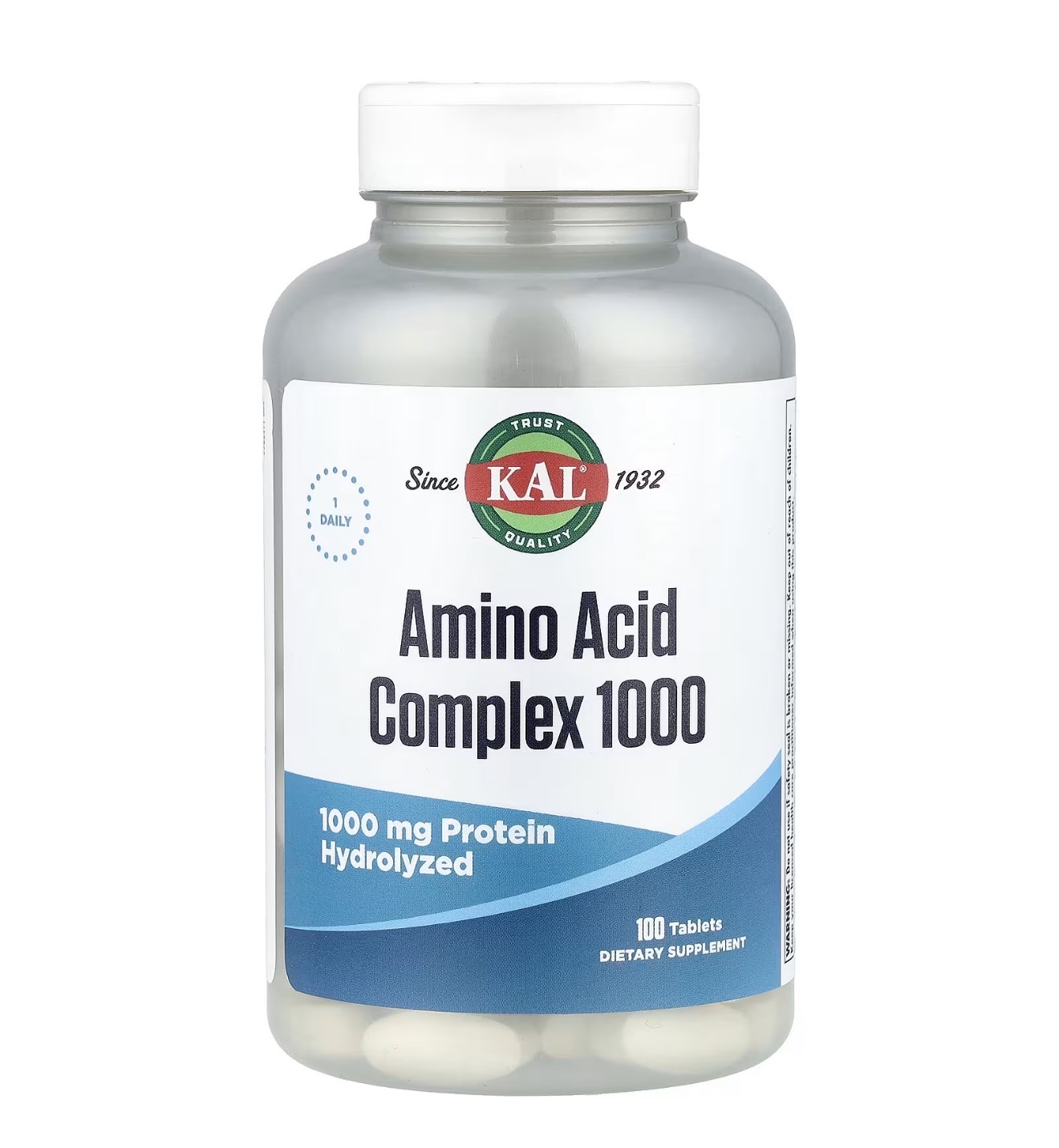 KAL, Amino acid complex 1000, 100 таблеток