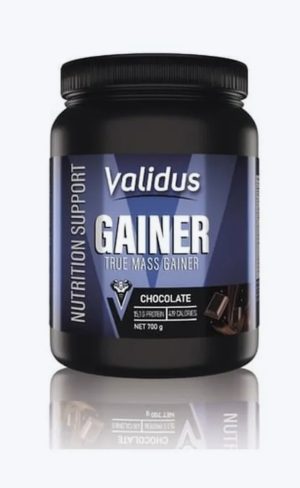 VALIDUS, Gainner, Гейнер для набора мышечной массы, вкусы в ассортименте: шоколад, ваниль. 700 гр