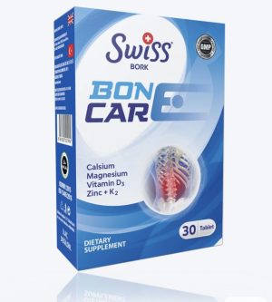 SWISS, bone care, Комплекс с кальцием, 30 таблеток. Кальций