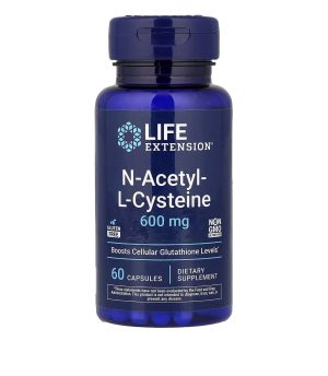 Life Extension, NAC, Нак, 600 мг, 60 капсул