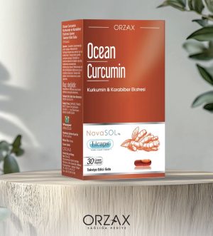 ORZAX, Ocean Curcumin, Куркумин, 30 капсул